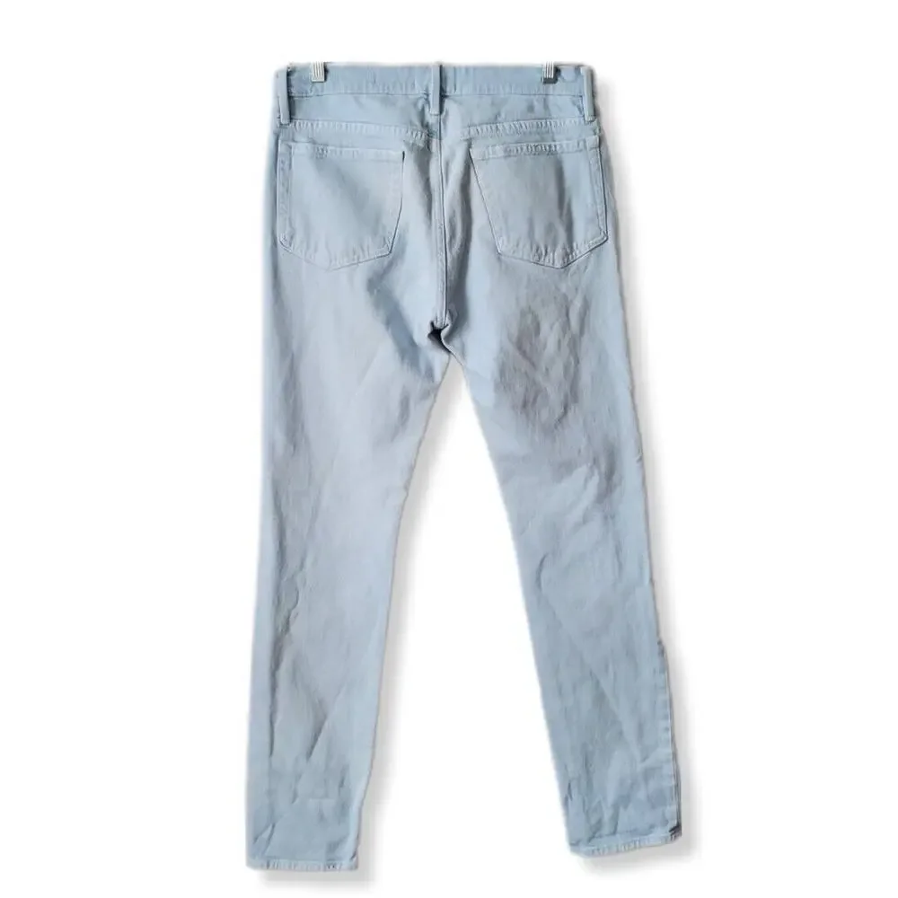 FRAME L Homme Finn Slim Fit Straight Leg Jean Comfort Stretch Men 30x32 USA Flaw